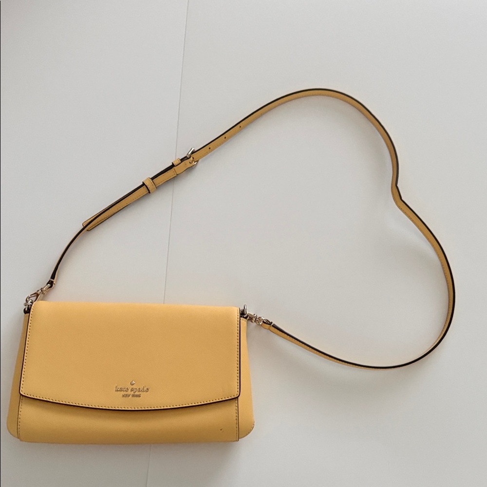 Kate Spade Mustard Crossbody Bag